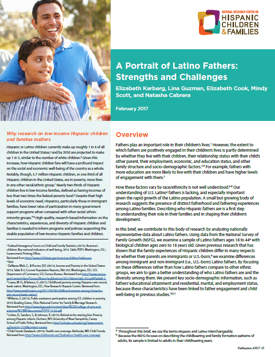 Cover of Latino Fathers PDF