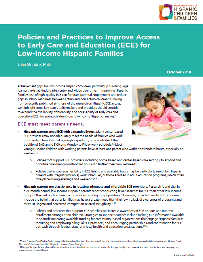 Cover of ECE Policies PDF