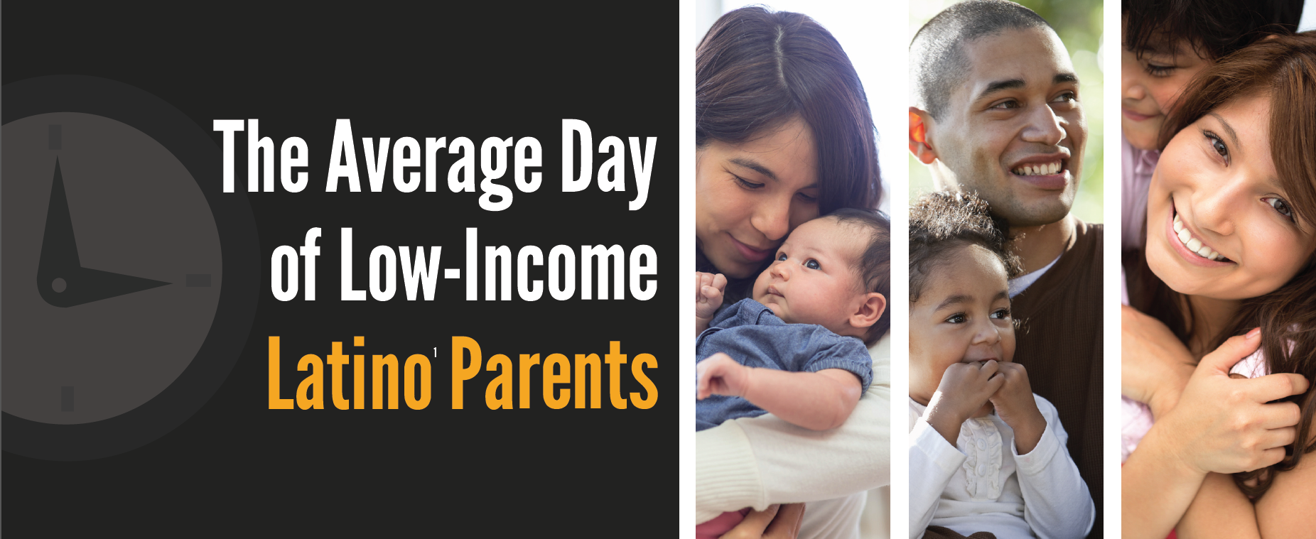 Infographic The Average Day Of Low Income Latino Parents Hispanic 